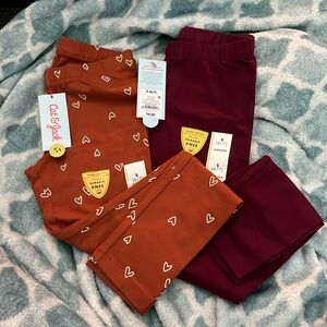 NEW cat & Jack legging bundle